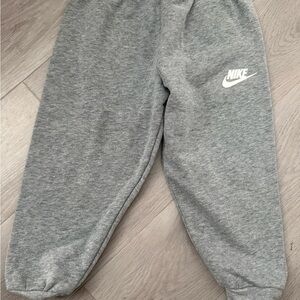 Nike Kids Heather Gray Joggers